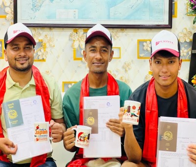 Students with recent visa approval